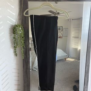 Pear Embellished Express Ankle Pants